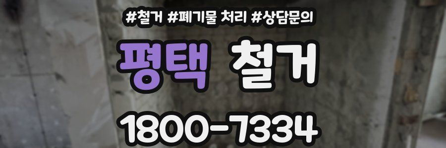 평택 철거