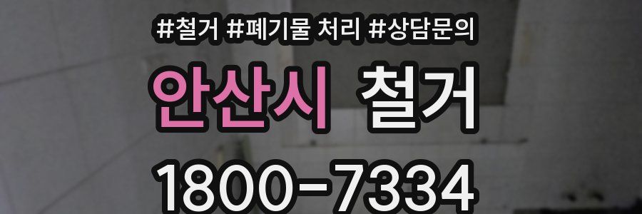 안산시 철거