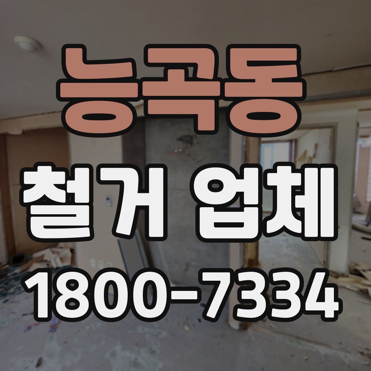 능곡동 철거 업체