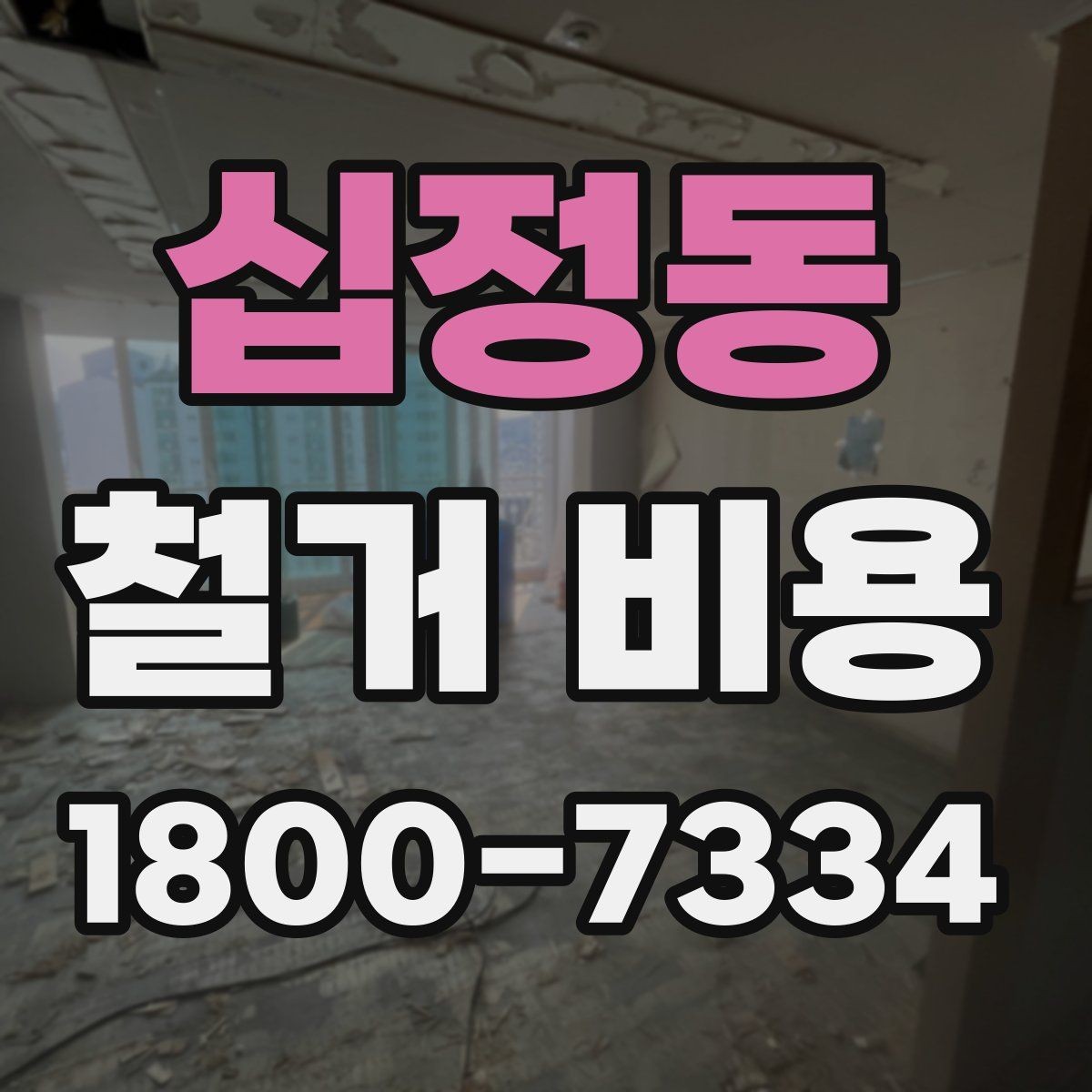 십정동 철거 비용 산정 기준을 이해하는 기본 정보