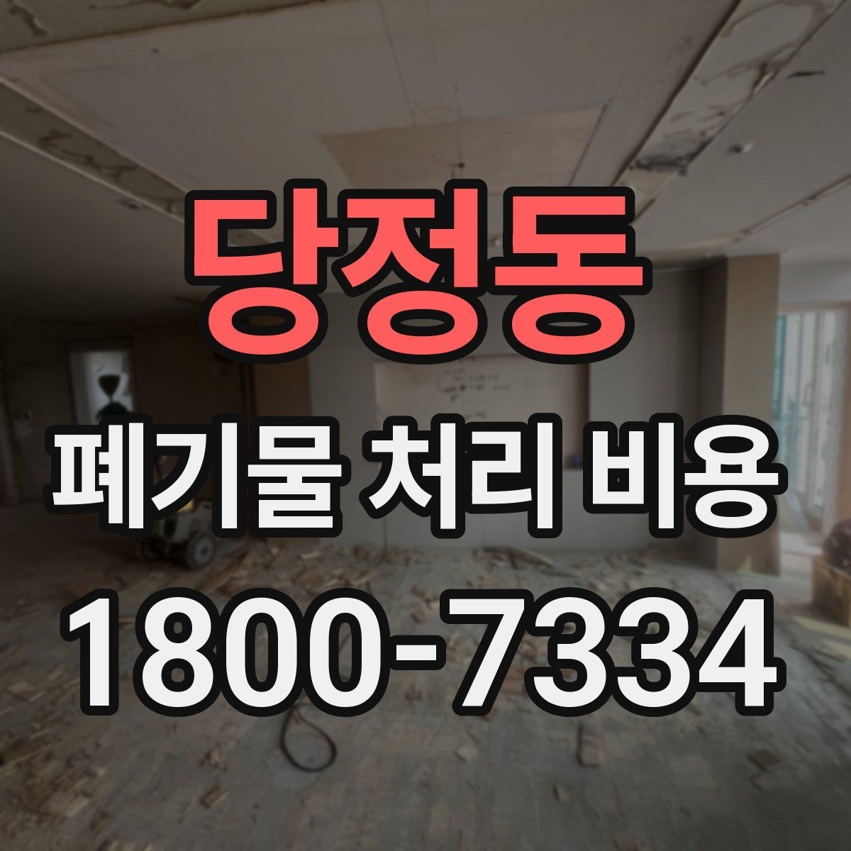 당정동 폐기물 처리 비용 정리: 일정과 품목에 따른 변화