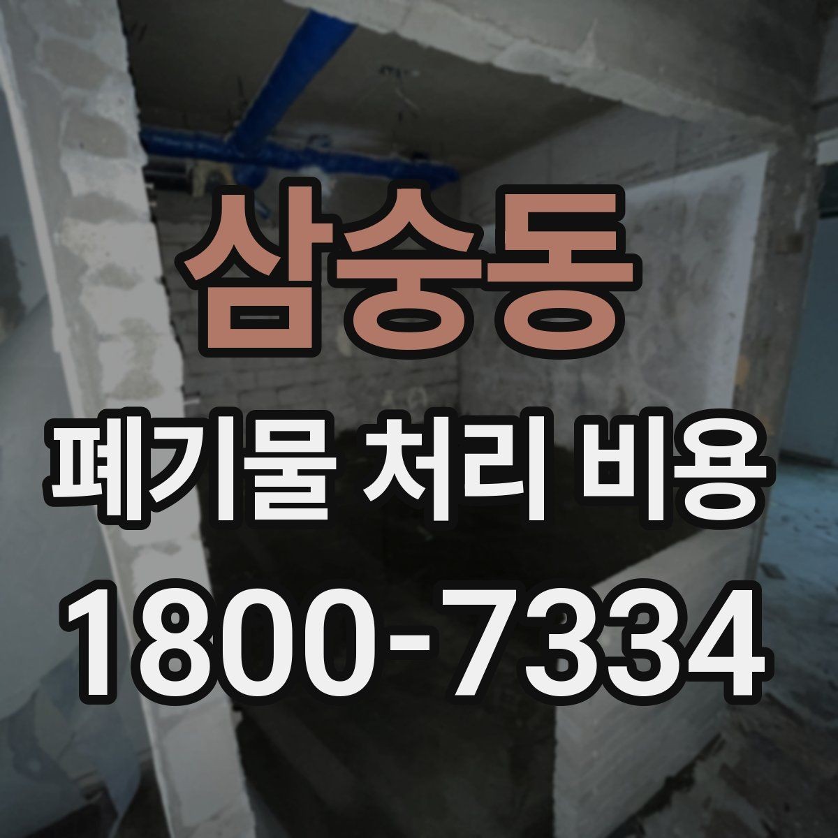 삼숭동 폐기물 처리 비용 지역별 차이 살펴보기