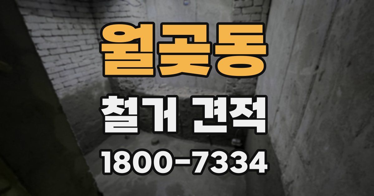월곶동 철거 견적
