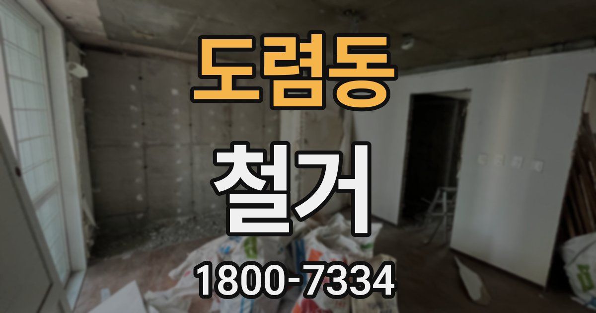 도렴동 철거