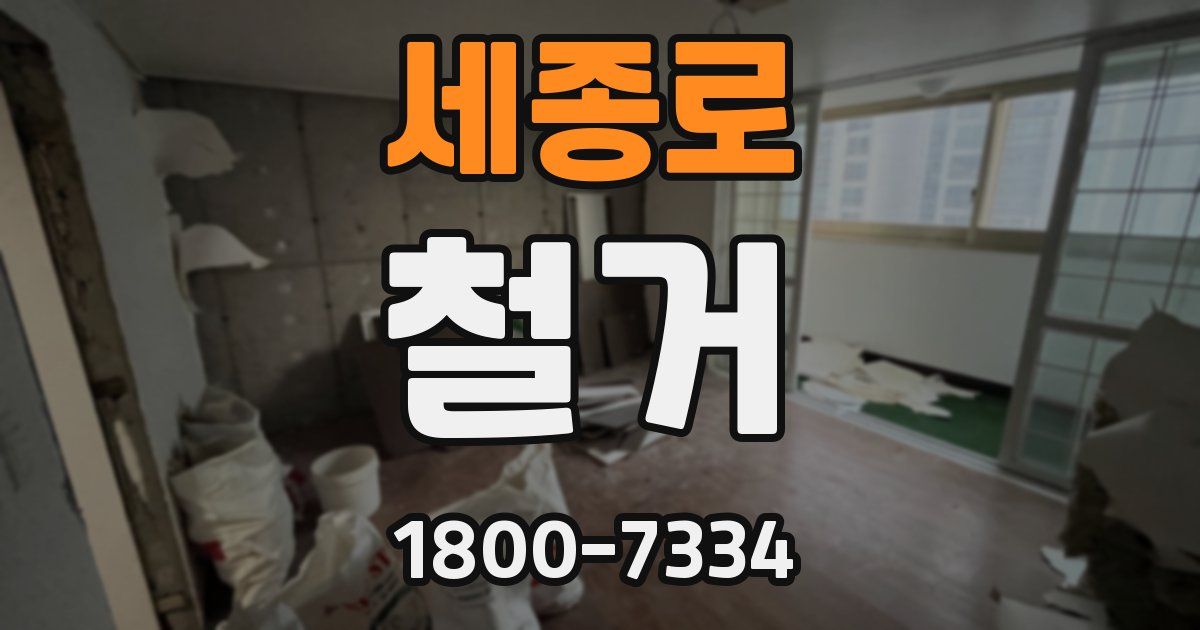 세종로 철거