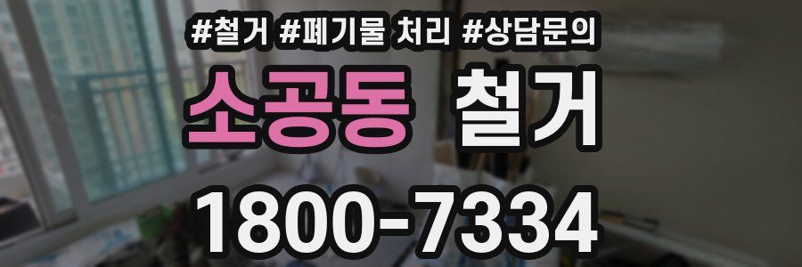 소공동 철거
