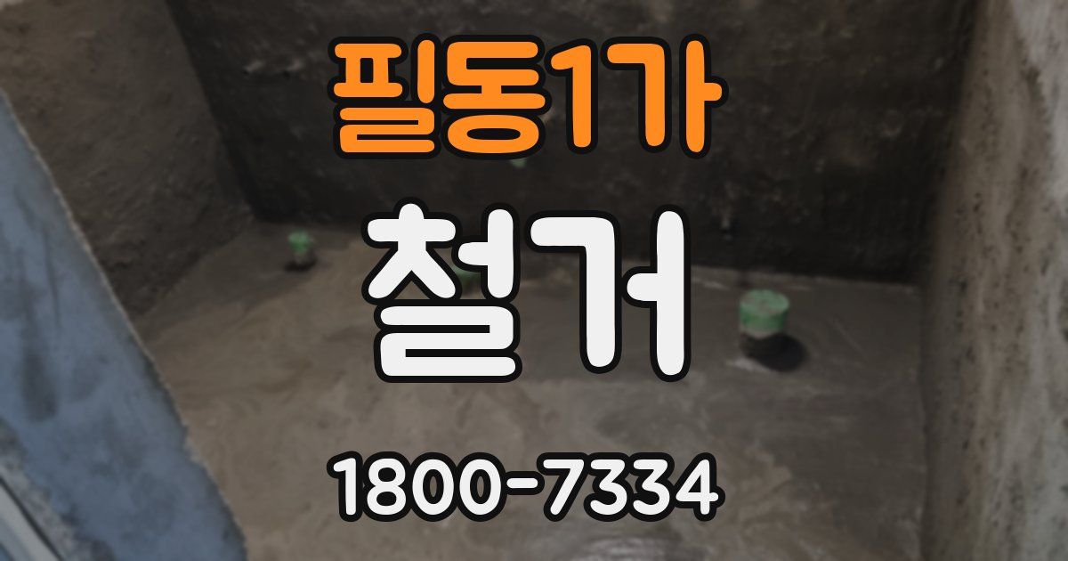 필동1가 철거