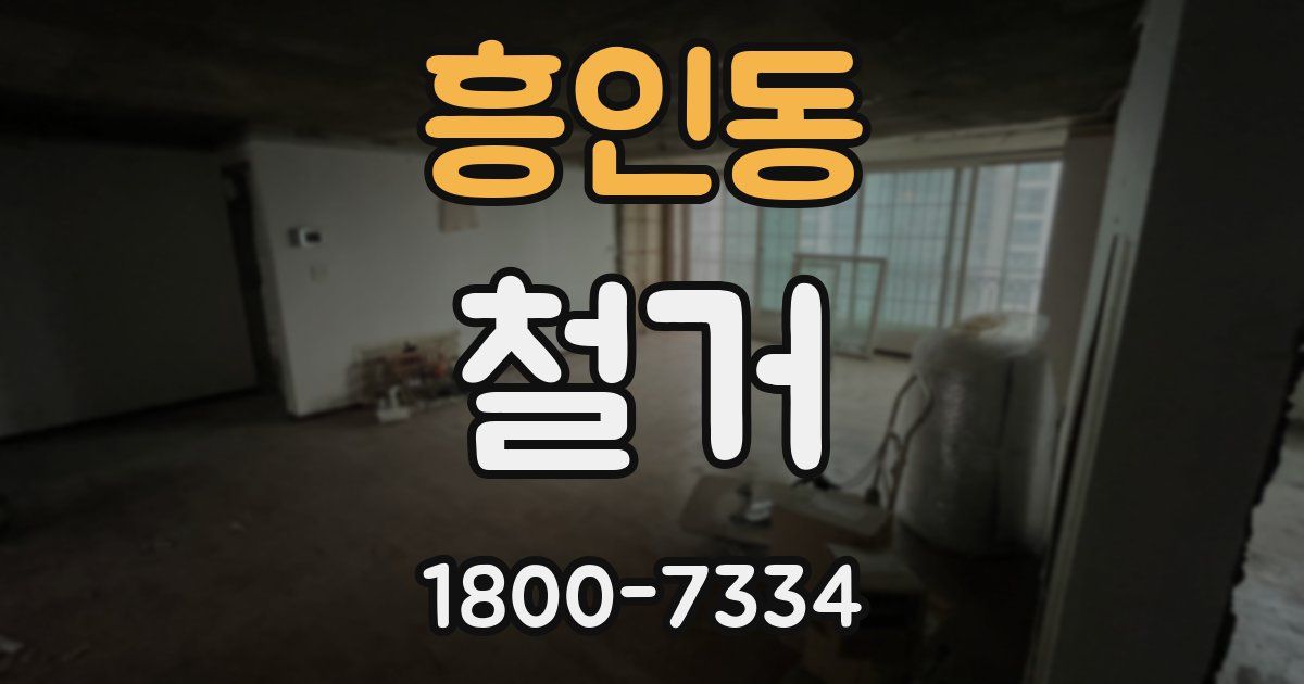 흥인동 철거