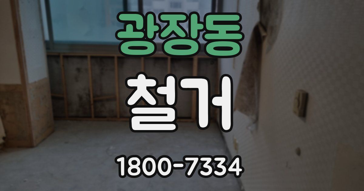 광장동 철거