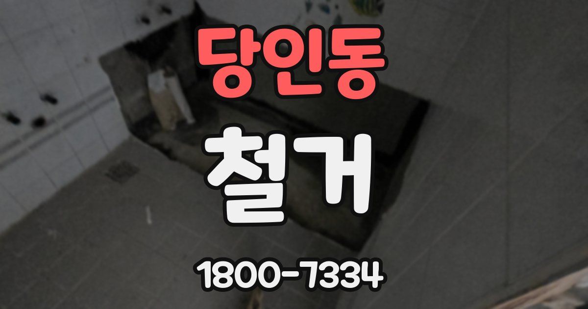 당인동 철거