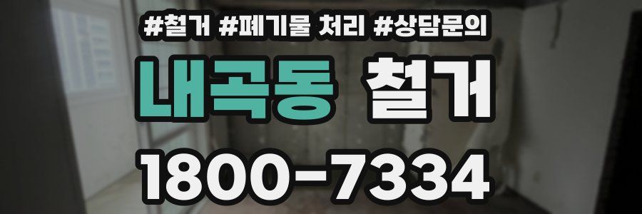 내곡동 철거