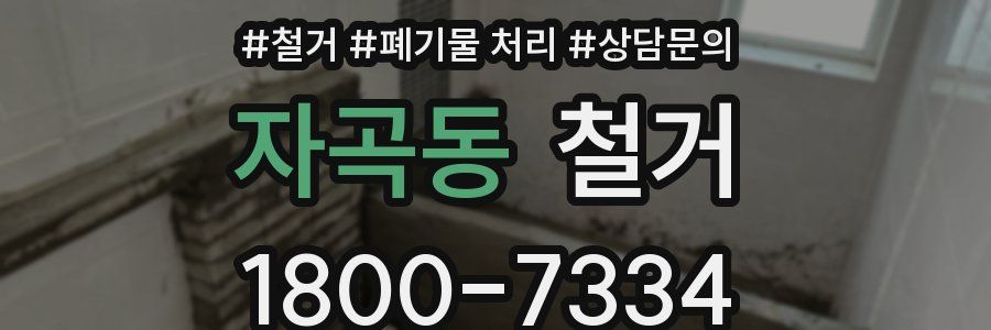 자곡동 철거