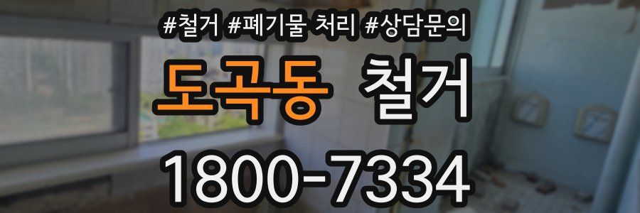 도곡동 철거