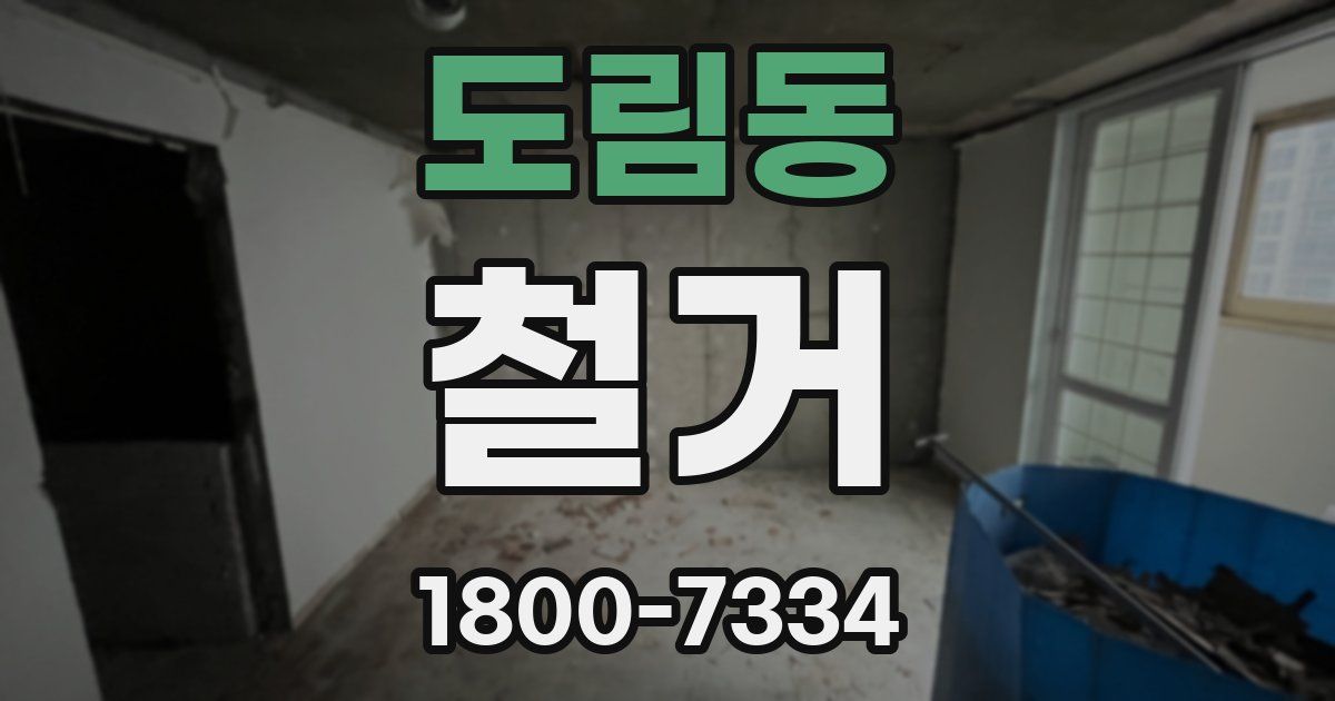 도림동 철거