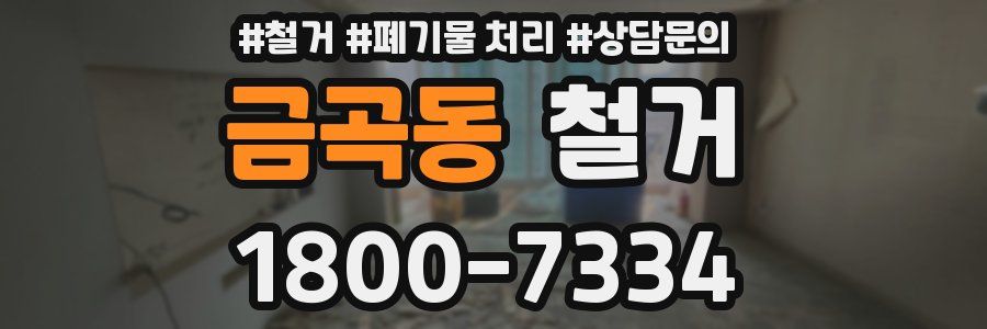 금곡동 철거