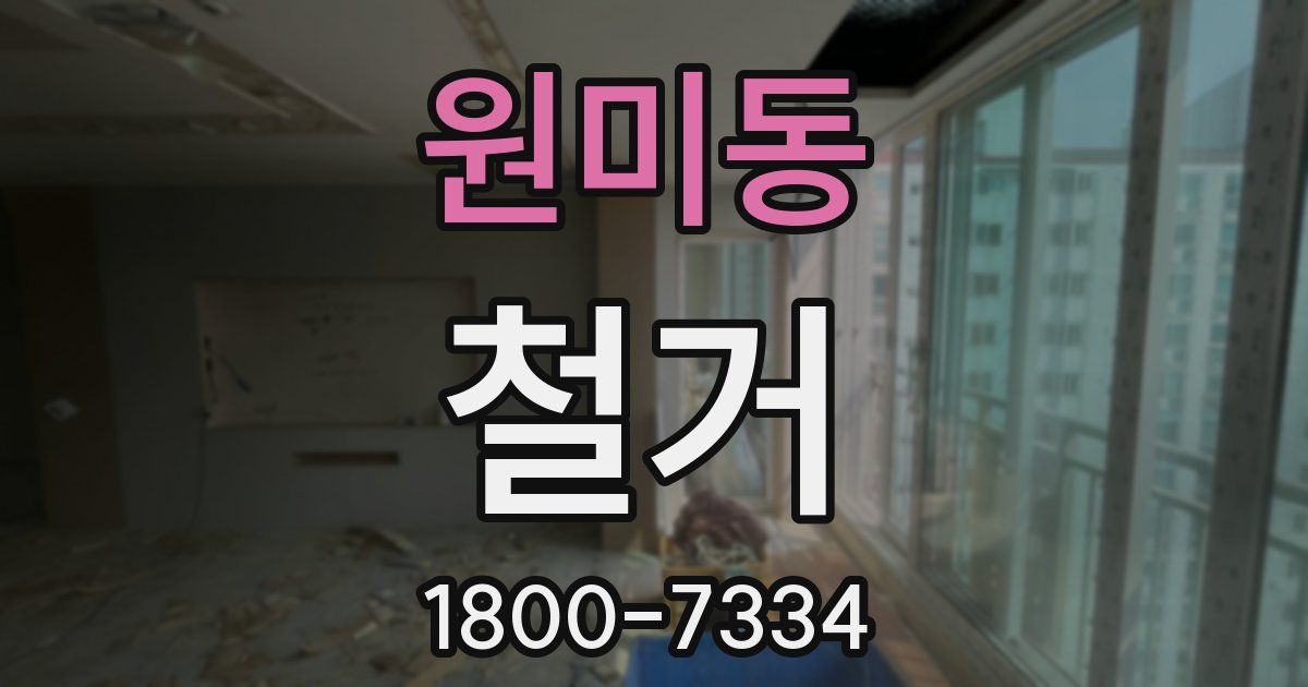 원미동 철거