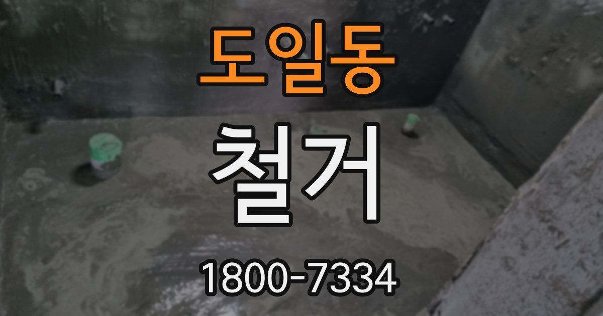 도일동 철거
