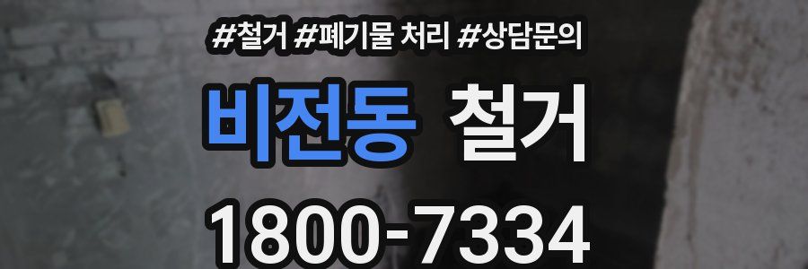 비전동 철거