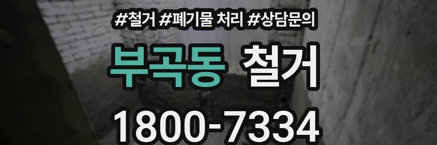 부곡동 철거