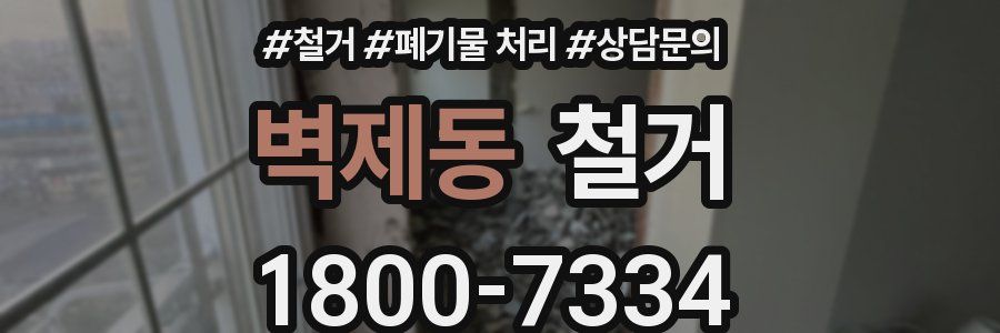 벽제동 철거