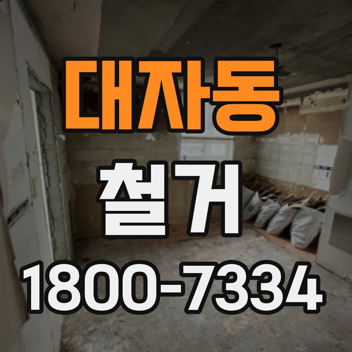 대자동 철거