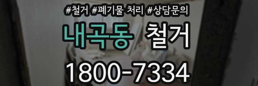 내곡동 철거