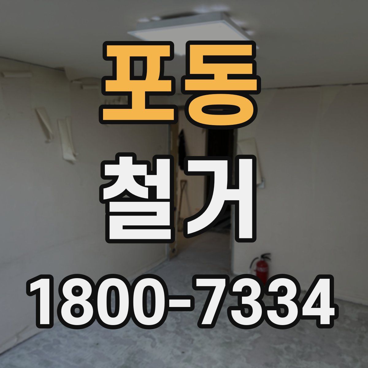포동 철거