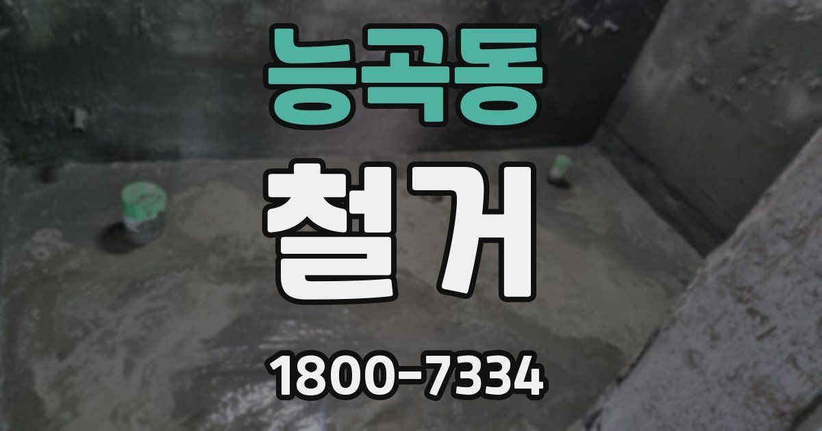 능곡동 철거