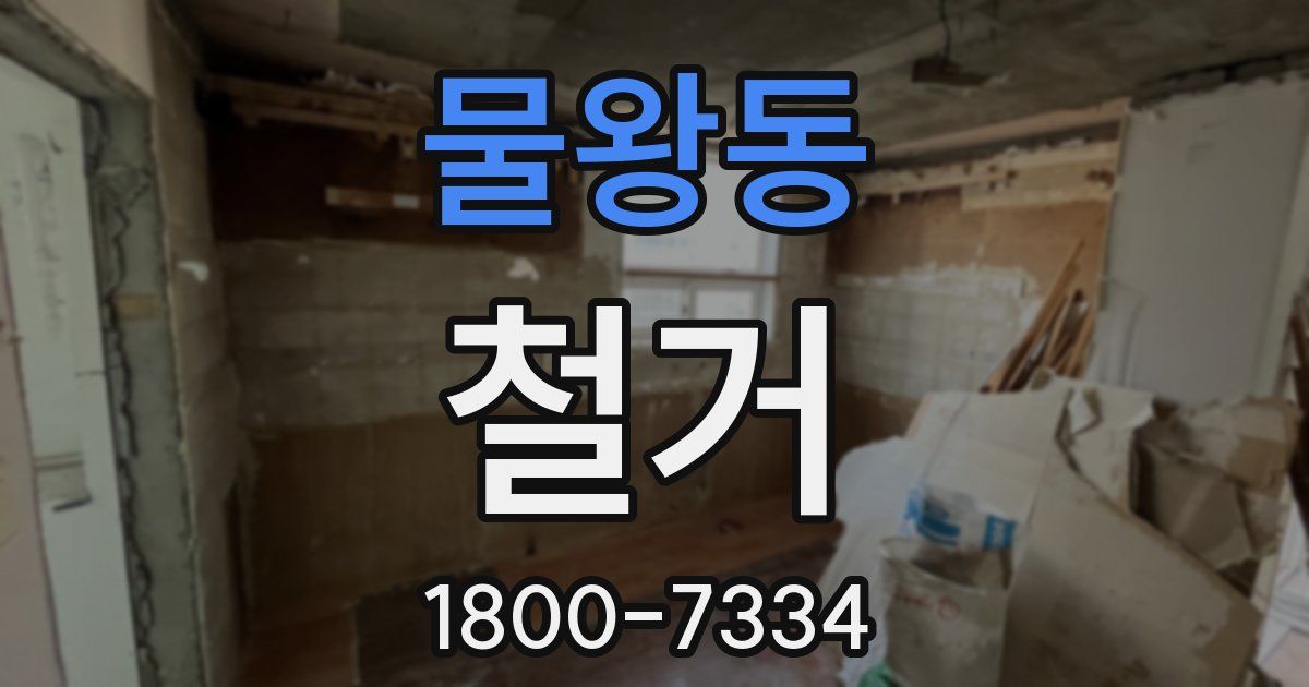 물왕동 철거