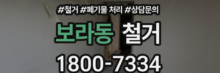 보라동 철거