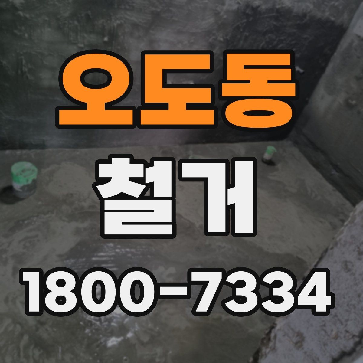오도동 철거 허가와 신고가 필요한 경우