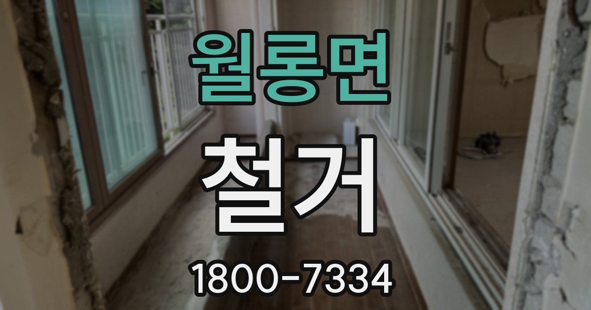 월롱면 철거