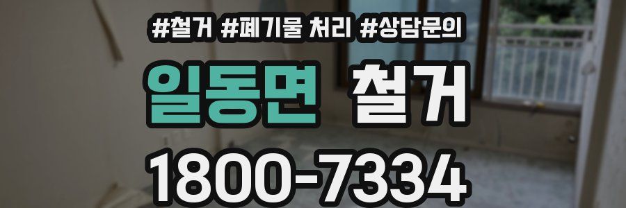 일동면 철거