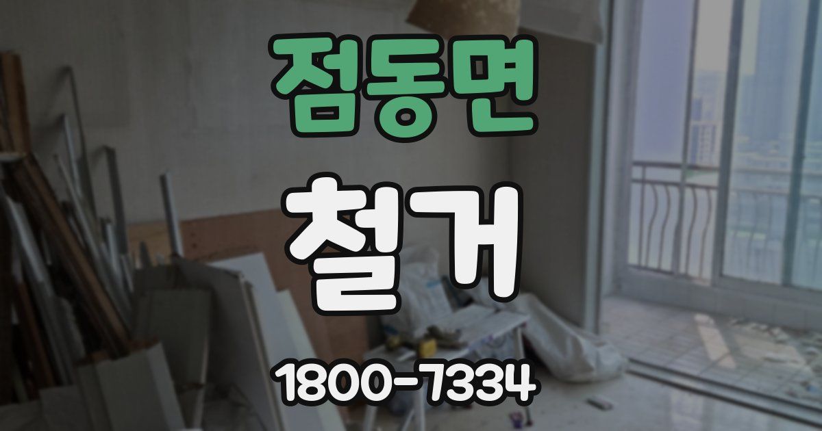 점동면 철거