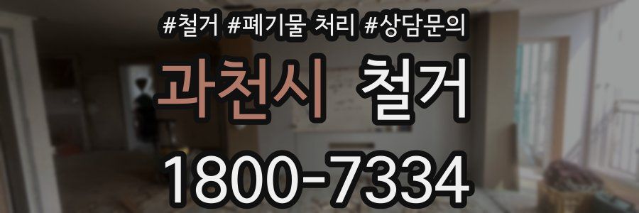과천시 철거