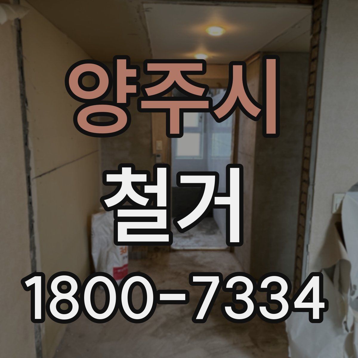 양주시 철거 시기 선택에 따른 장단점