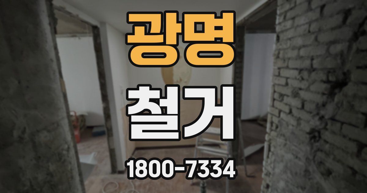 광명 철거