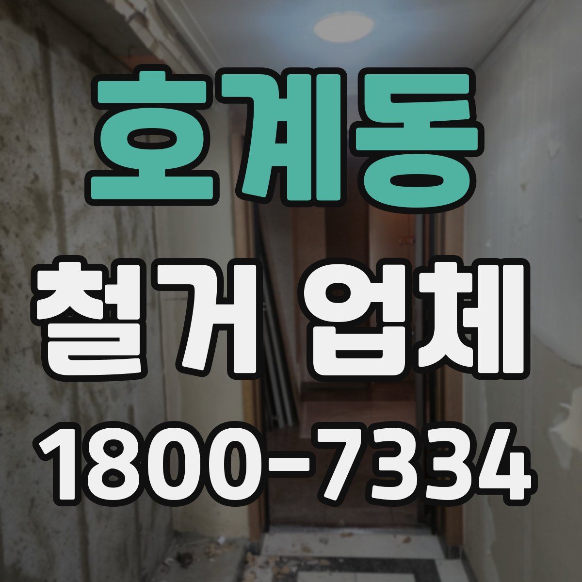 호계동 철거 업체