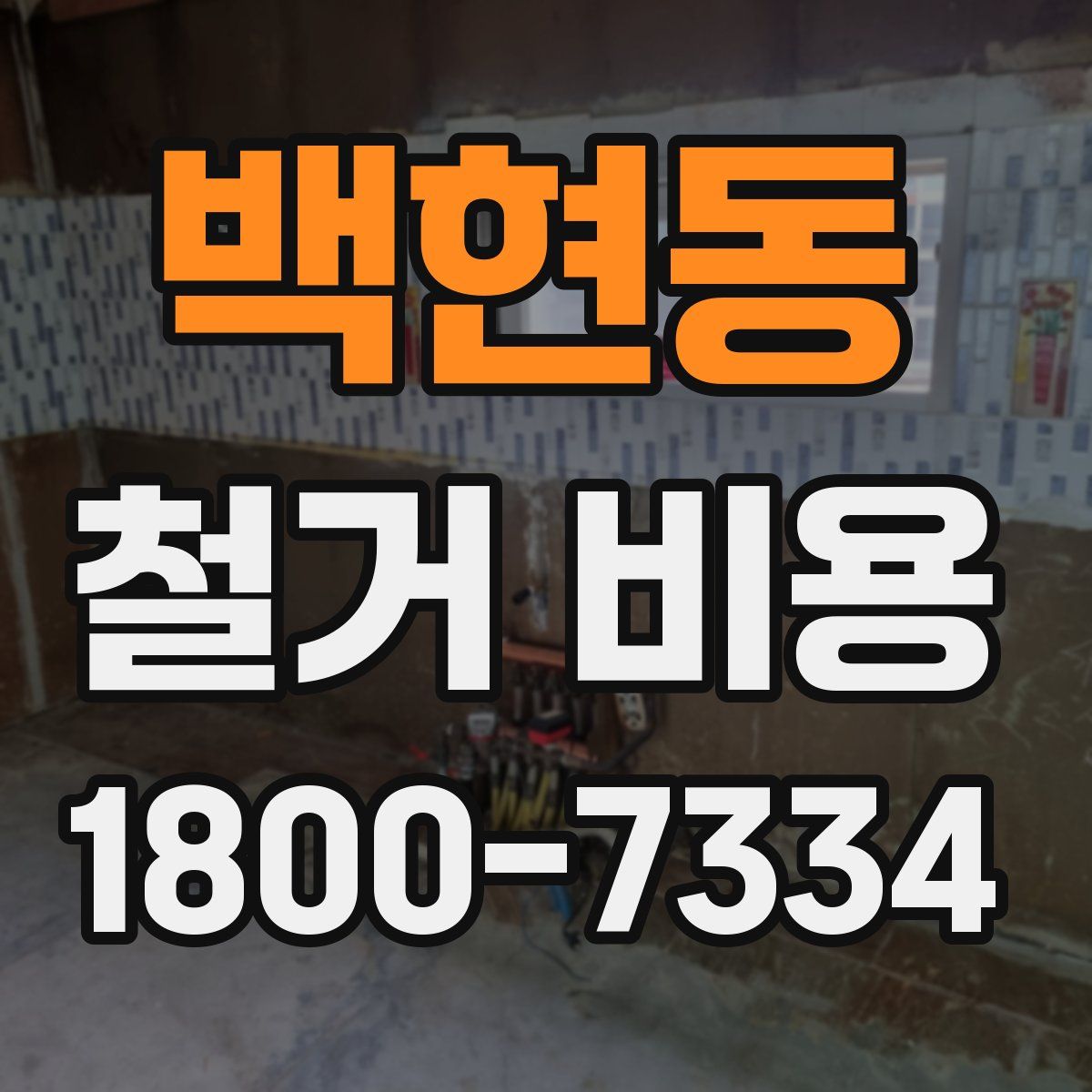 백현동 철거 비용