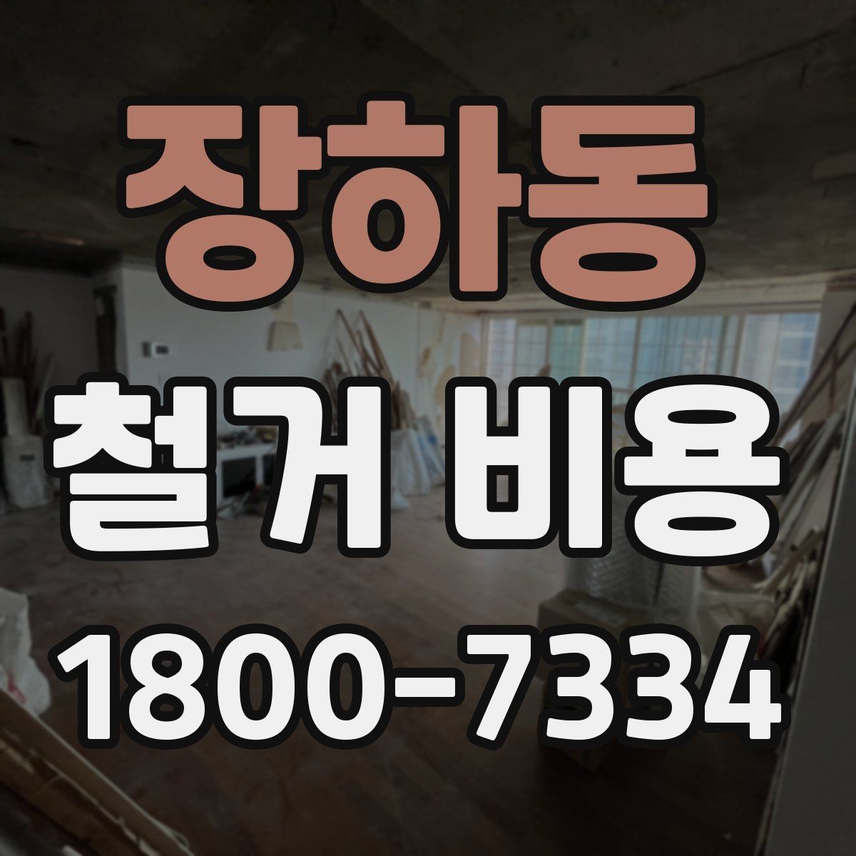 장하동 철거 비용 확인 시 놓치기 쉬운 점