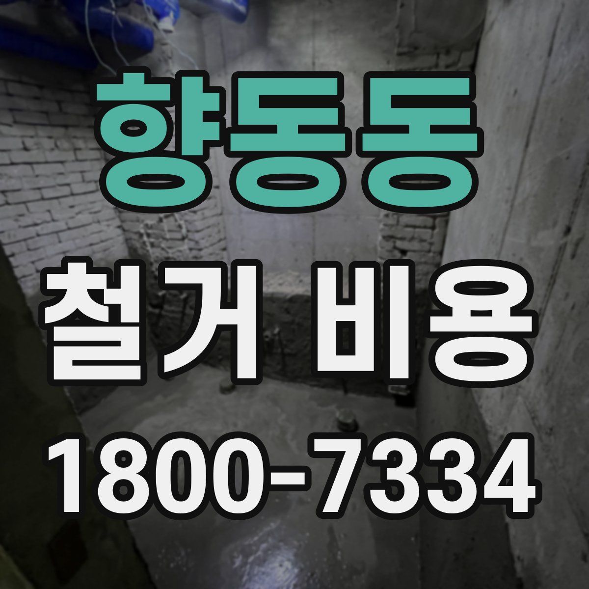 향동동 철거 비용
