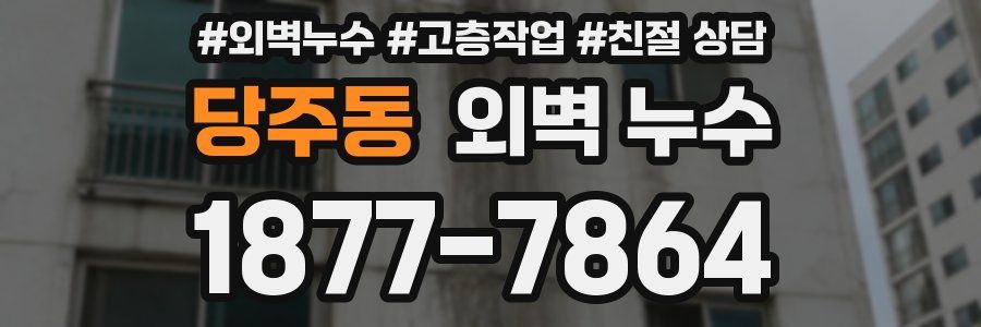 당주동 외벽 누수