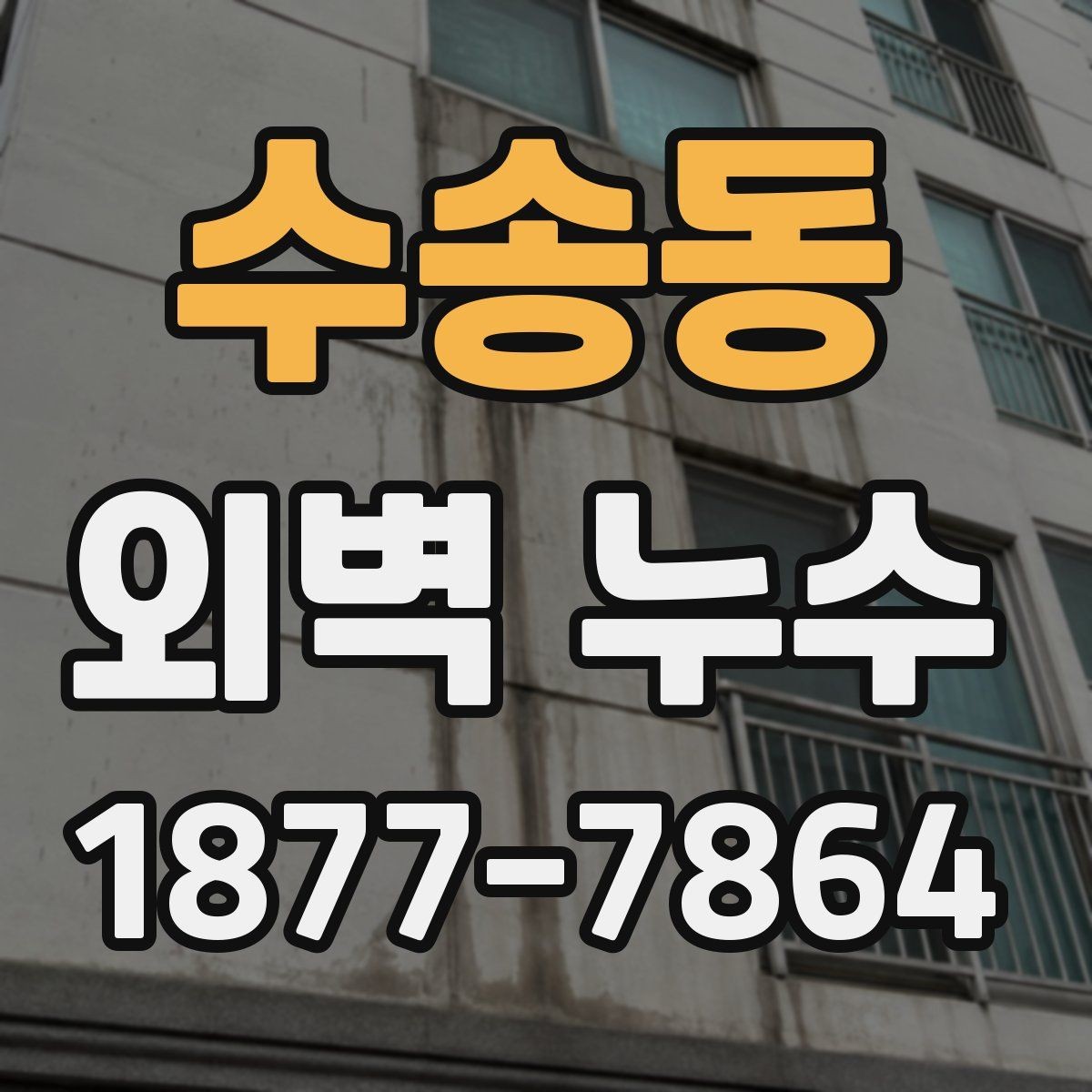 수송동 외벽 누수 의심될 때 먼저 확인할 부분