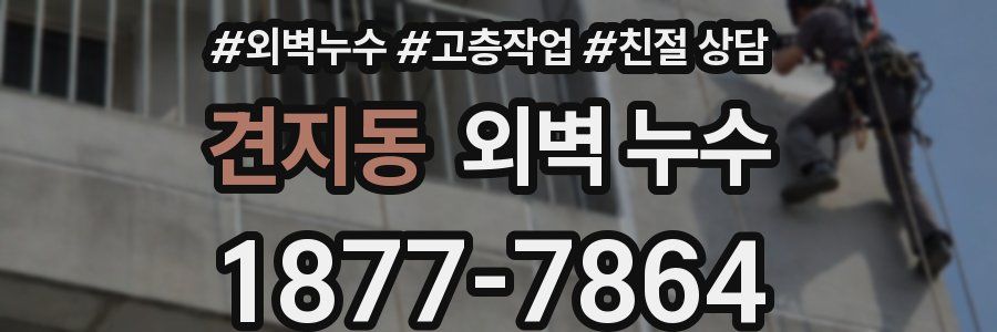 견지동 외벽 누수