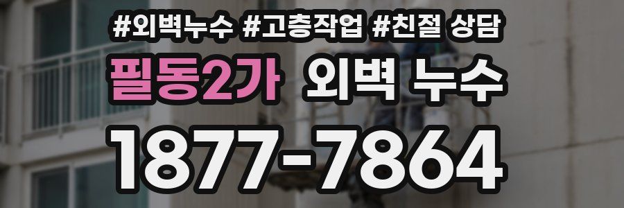 필동2가 외벽 누수