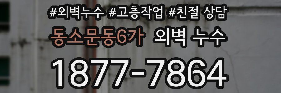 동소문동6가 외벽 누수