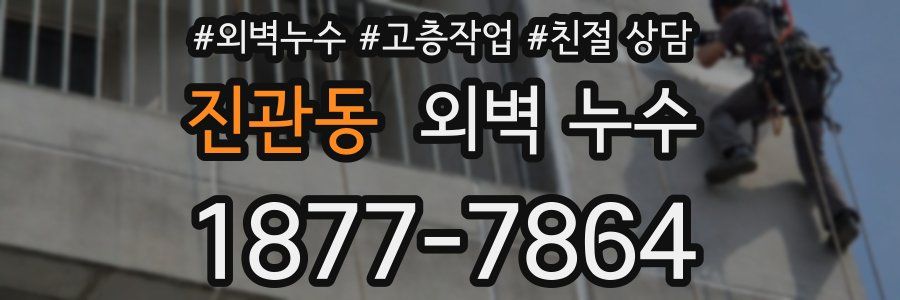 진관동 외벽 누수