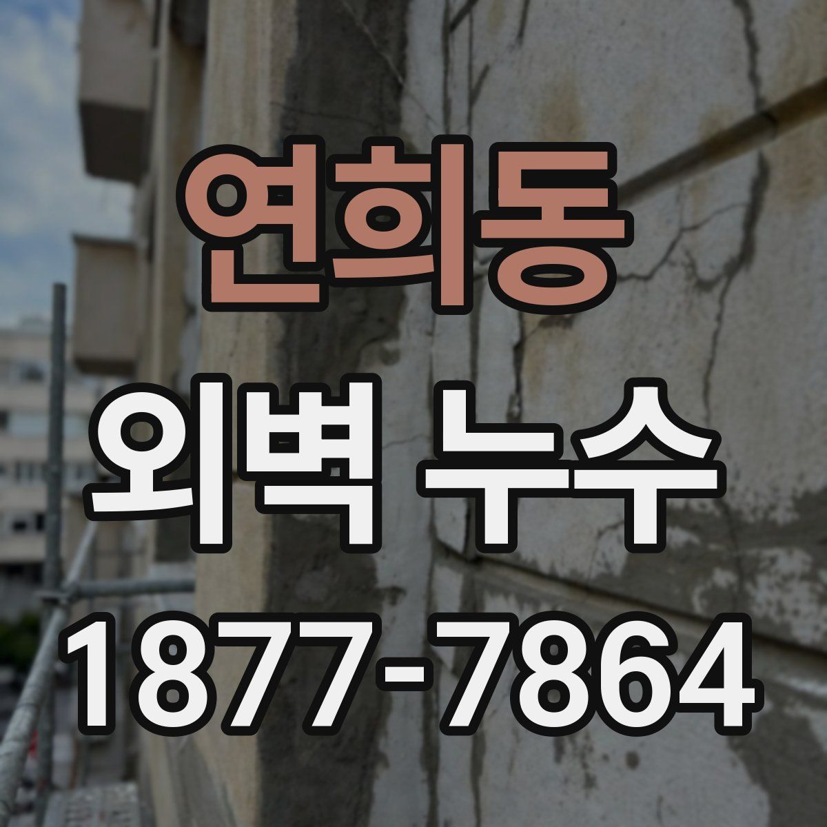 연희동 외벽 누수