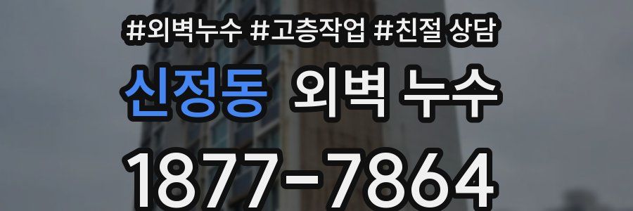 신정동 외벽 누수