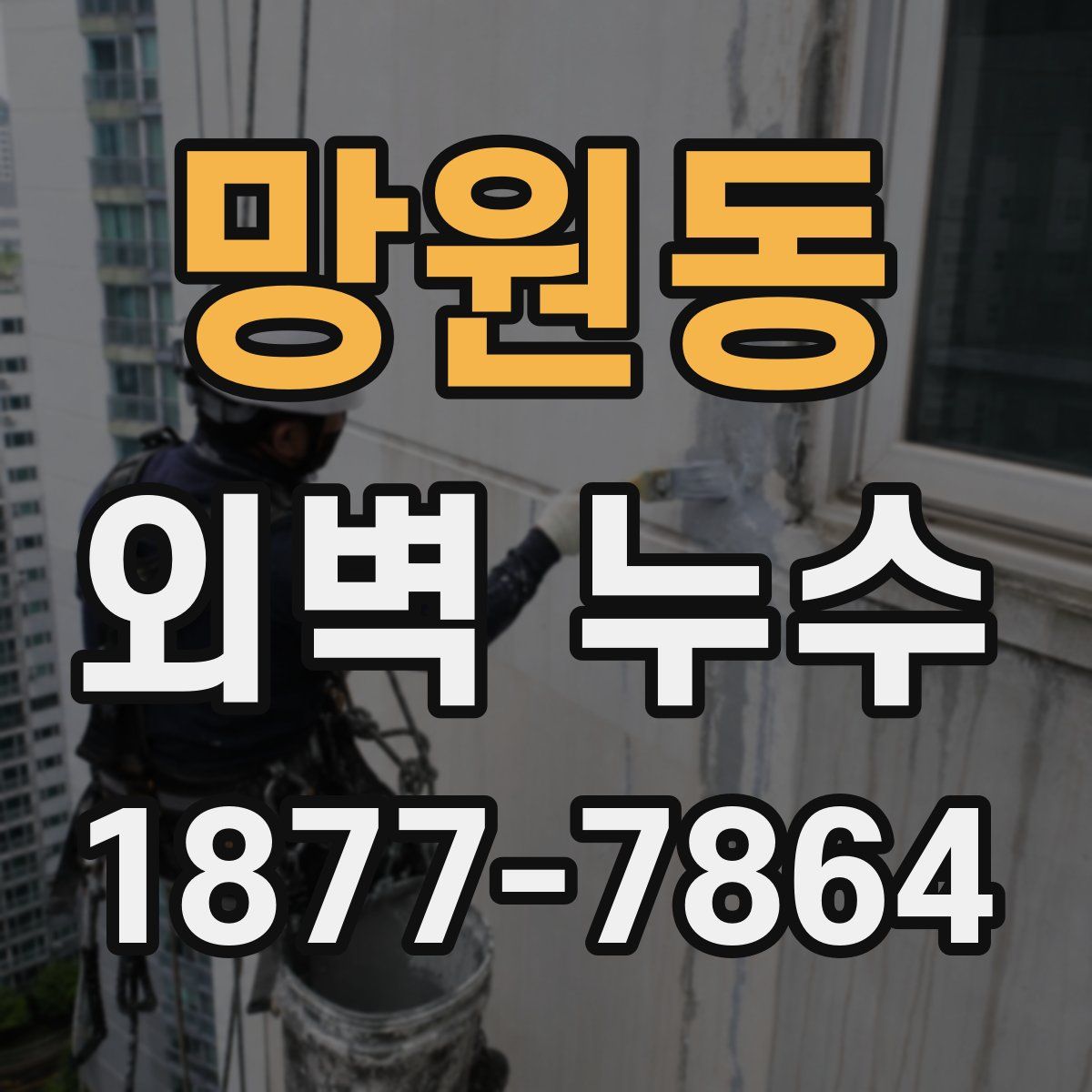 망원동 외벽 누수